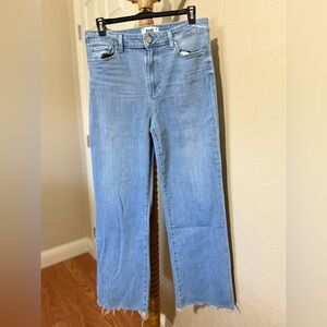 NWOT PAIGE Blue Relaxed Fit Colette Jeans Size 29